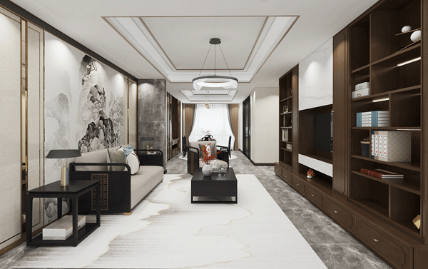 Tang Dynasty Series - Living Room Design