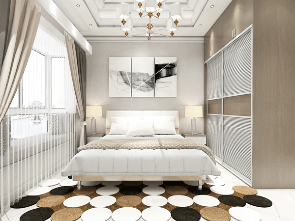 Whole House Display: Cloth Wood Series - Master Bedroom