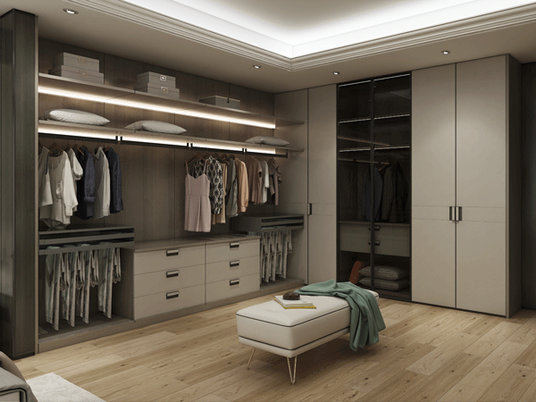 Whole House Display: Mulsanen Series - Bedroom&Cloakroom 2
